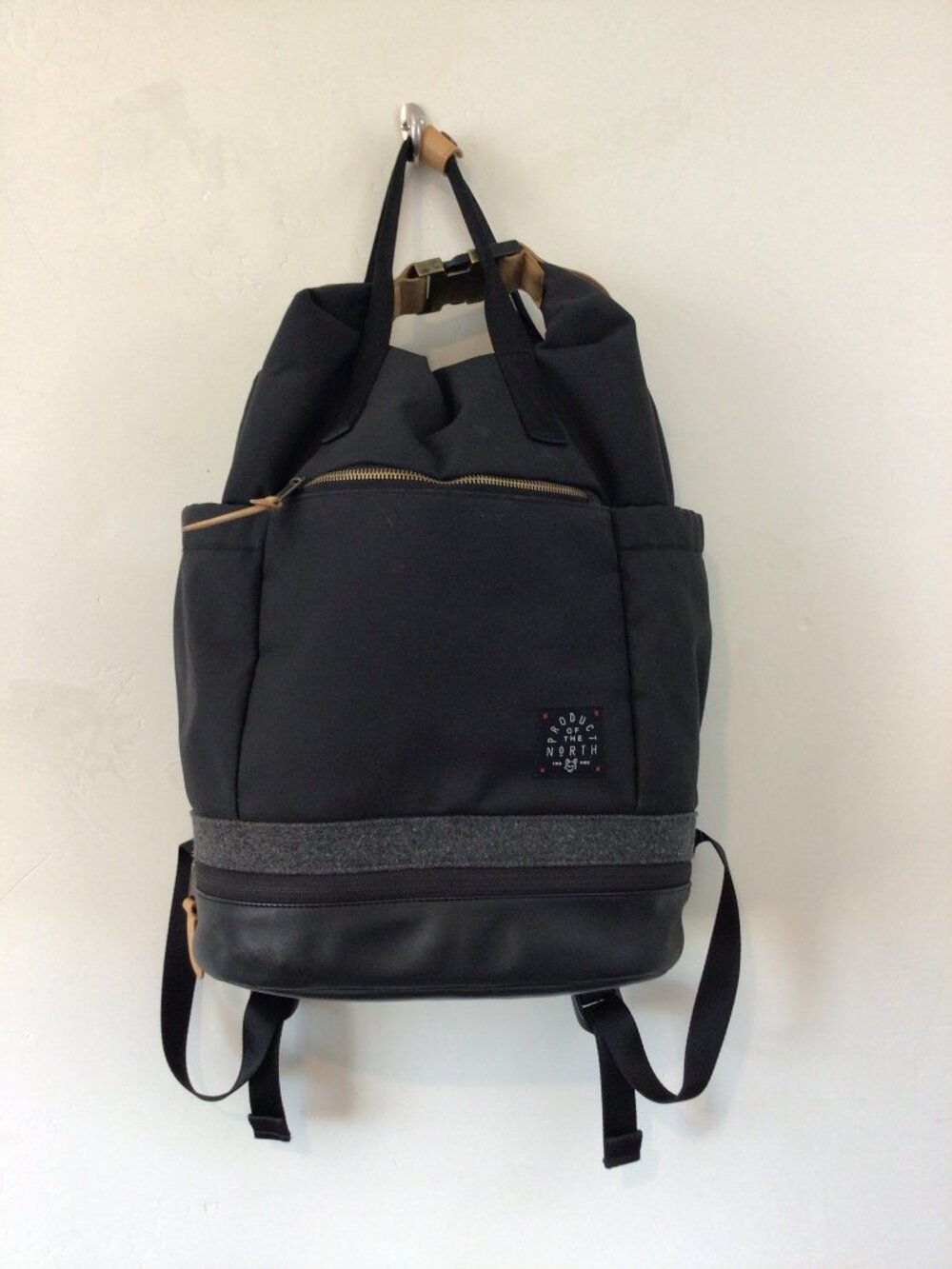 Product of the North Elkin Diaper Bag Recycled and Vegan Parts